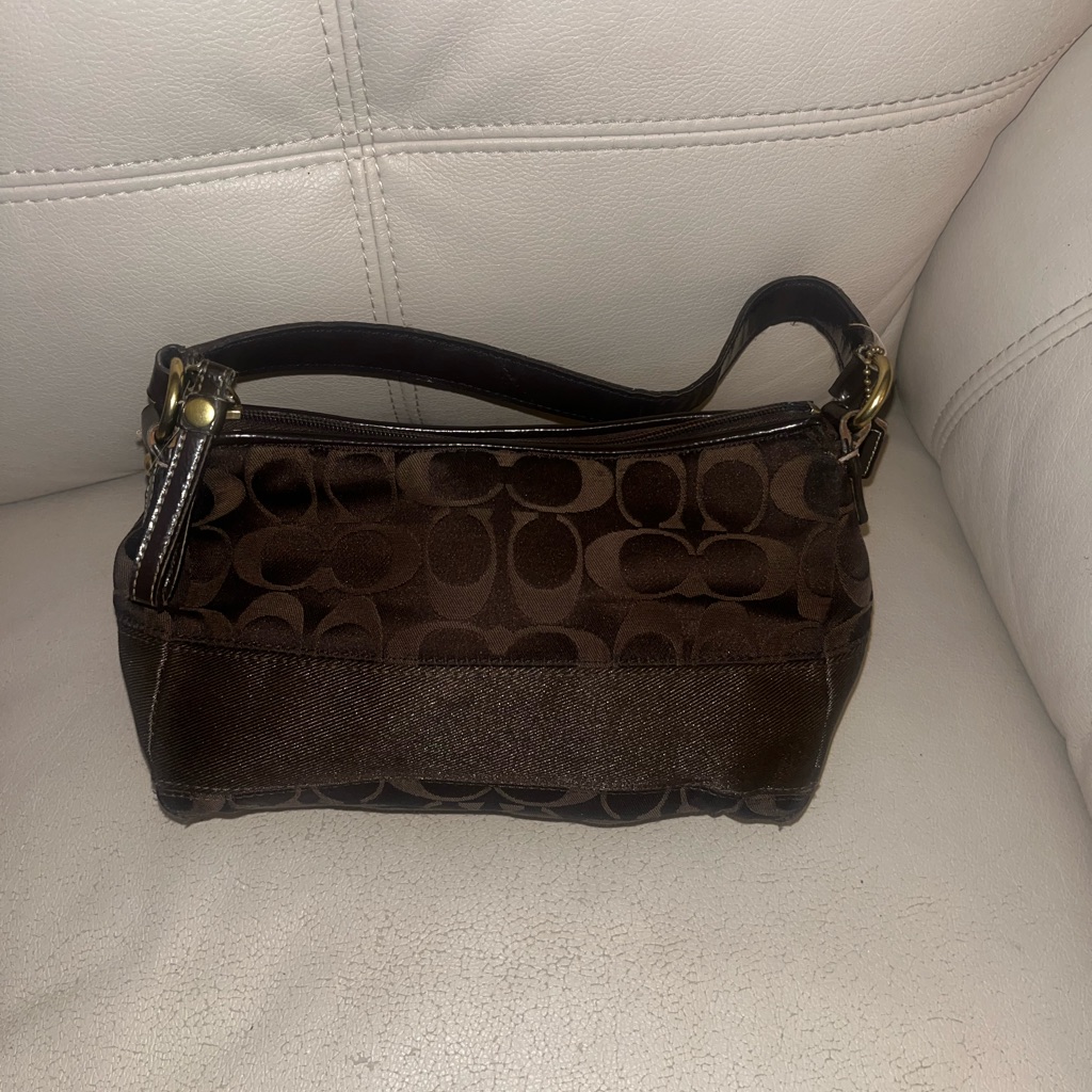 Coach Vintage Coach Womens Coach 2007 Brown Signature Brown Coach Womens Bag